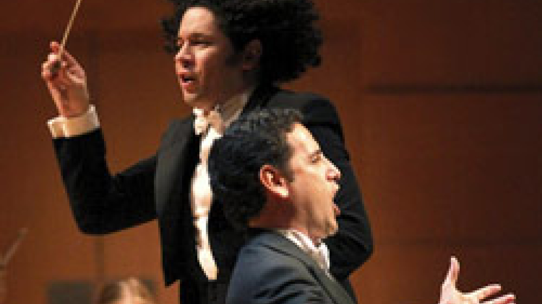 Gustavo Dudamel und Juan Diego Flórez 	© Mathew Imaging / Los Angeles Philharmonic