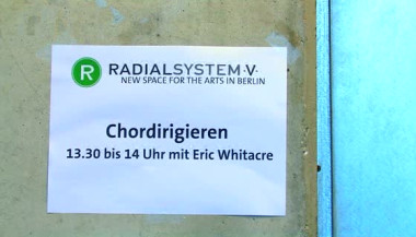 Eric Whitacre zu Gast im Berliner Radialsystem