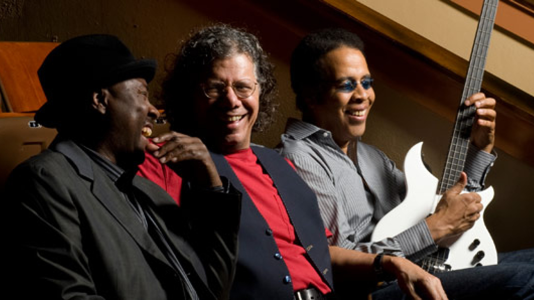Chick Corea, Stanley Clarke & Lenny White © Taylor Cruthers