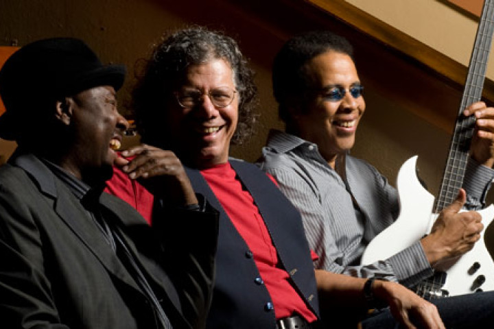 Chick Corea, Stanley Clarke & Lenny White © Taylor Cruthers