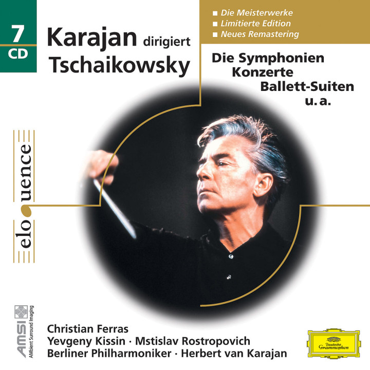 Karajan dirigiert Tschaikowsky (Elo): Karajan/Kissin/Ferras/BP/+