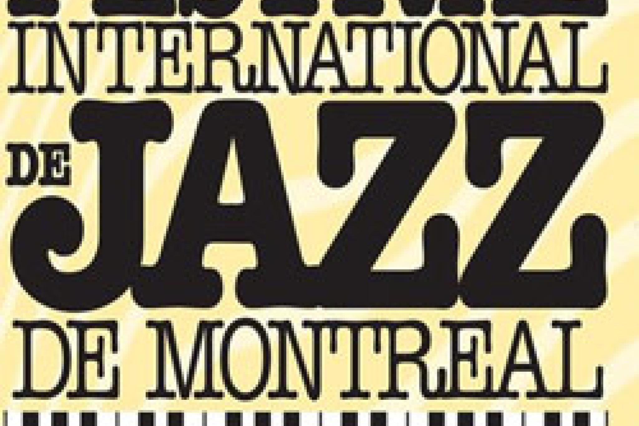 Internationales Jazzfestival in Montréal