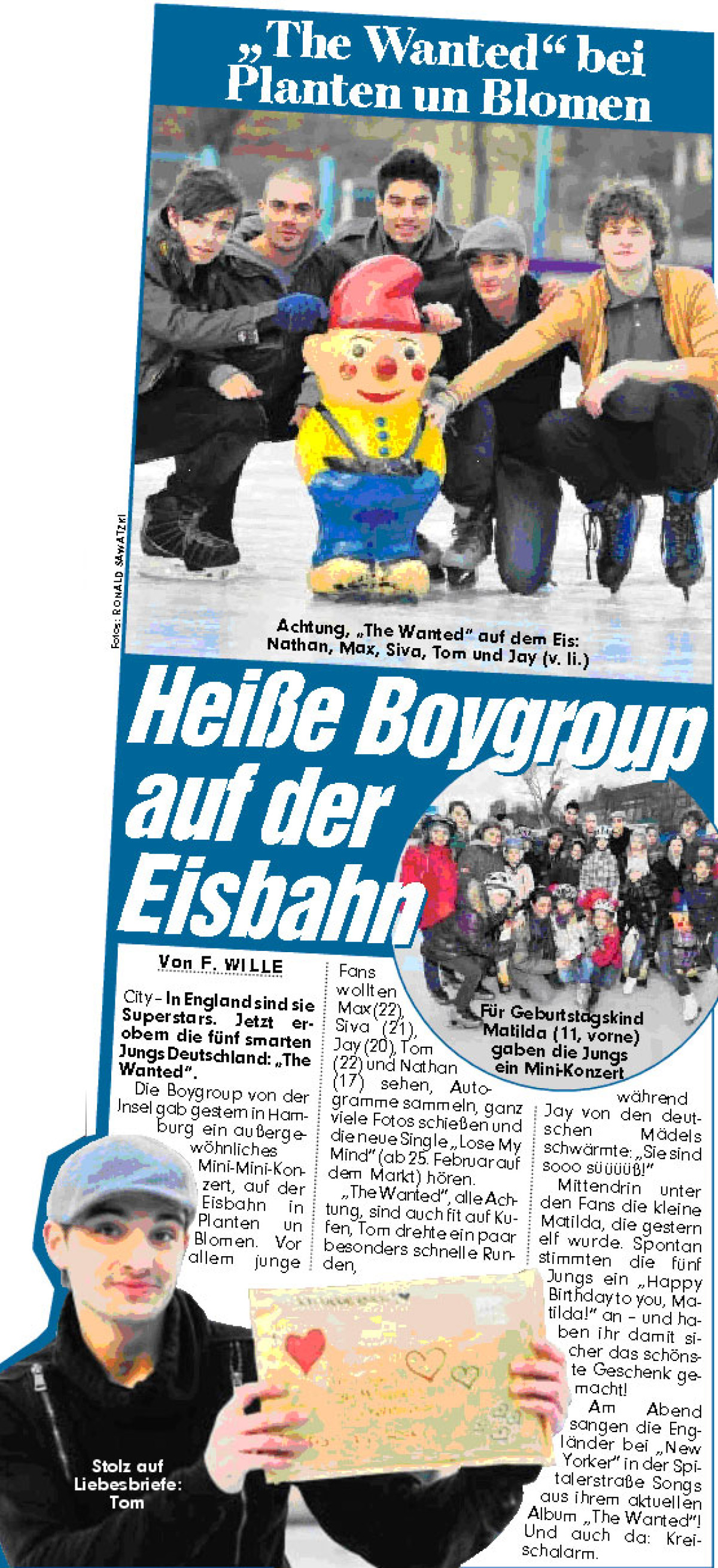 The Wanted Promotour Februar 2011_Presse 1