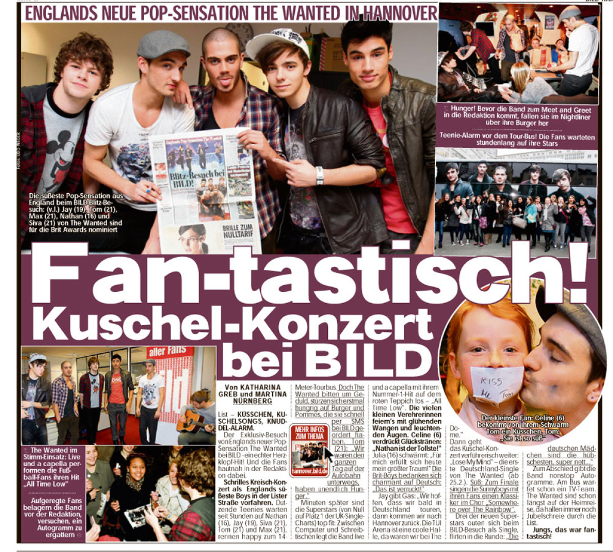The Wanted Promotour Februar 2011_Presse 6