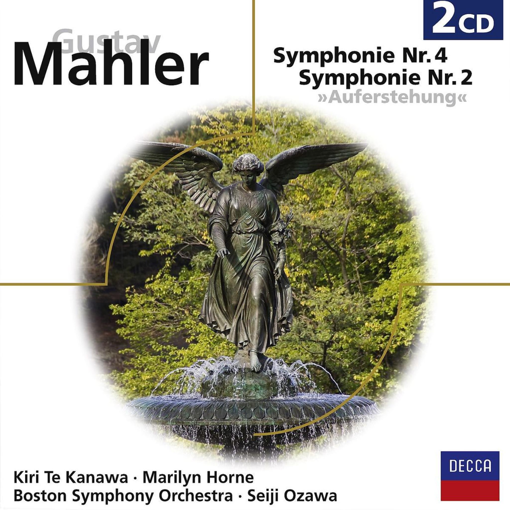 Sinfonien 2,4: Te Kanawa/BSO/Ozawa/+