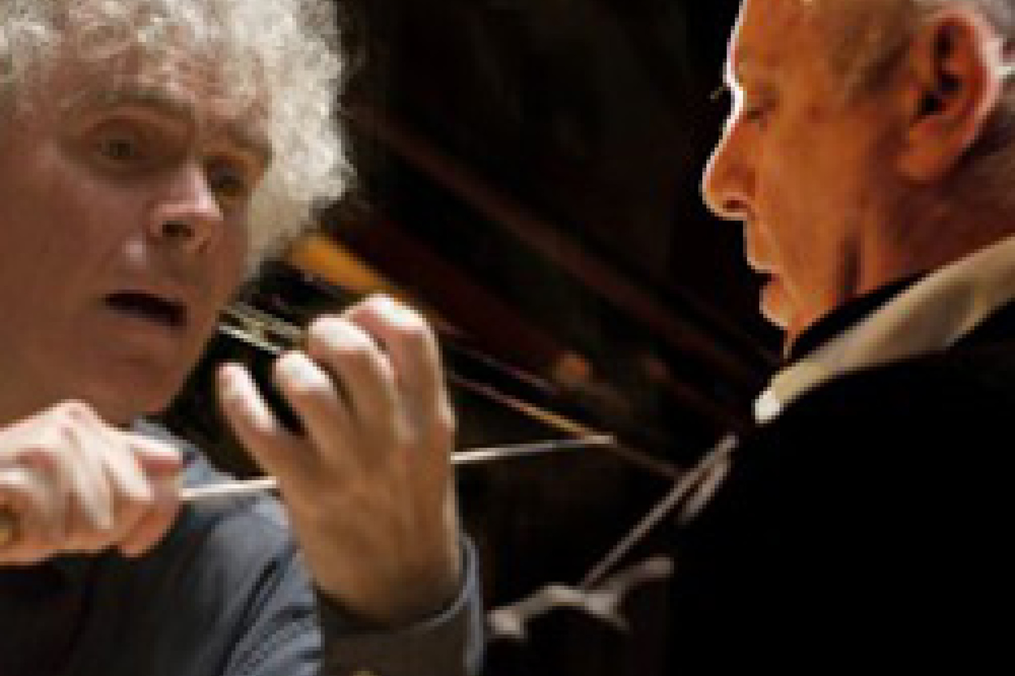 Daniel Barenboim und Sir Simon Rattle © www.staatsoper-berlin.de