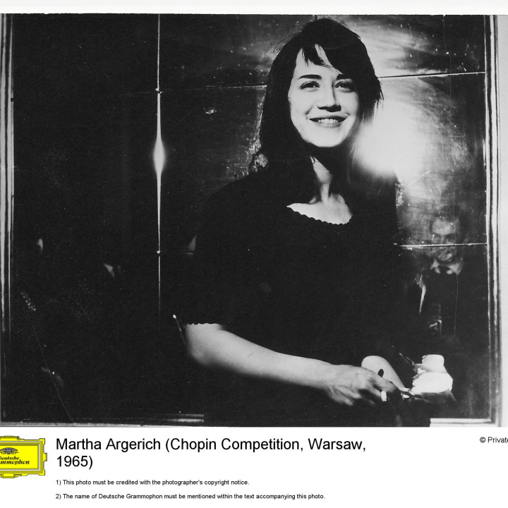 Martha Argerich (Chopin Competition, Warsaw, 1965)