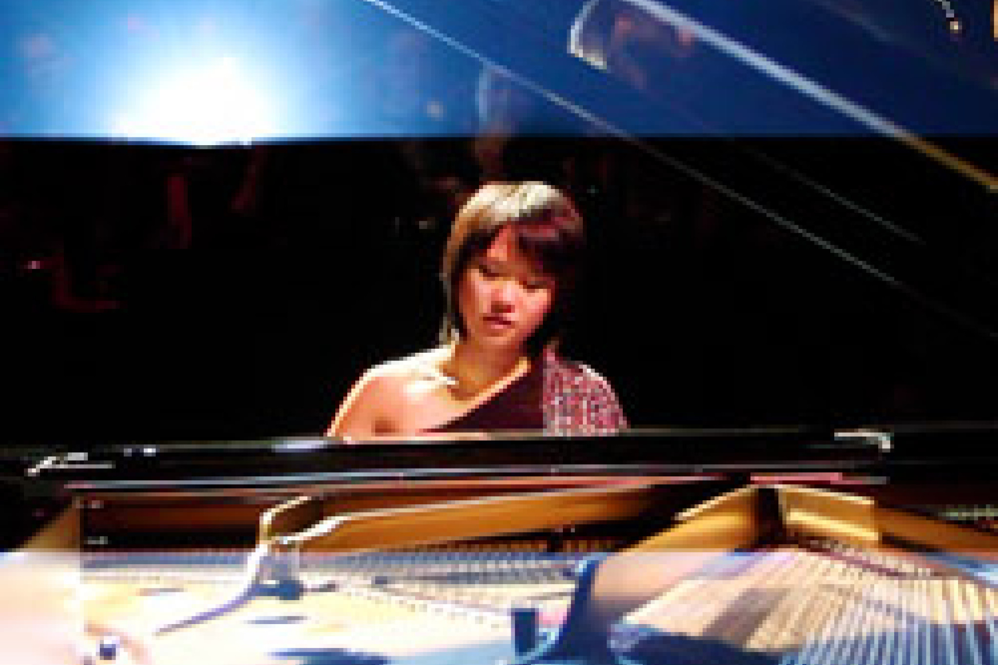 Yuja Wang in der Yellow Lounge, Mai 2011, Cookies Berlin © Bert Spangemacher