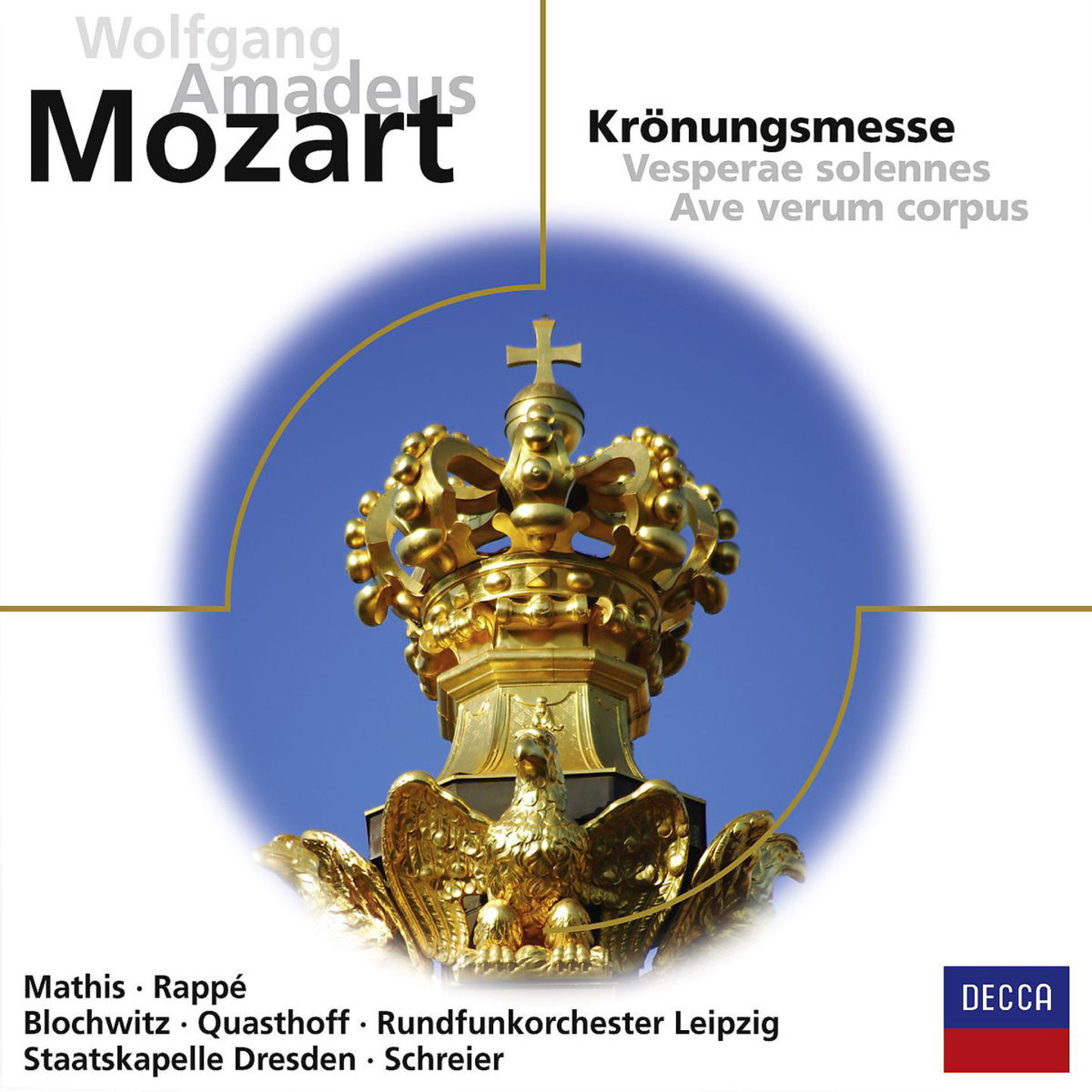 Krönungsmesse Kv 317/Ave Verum/+ (Eloquence): Mathis/Quasthoff/Blochwitz/SD/Schreier