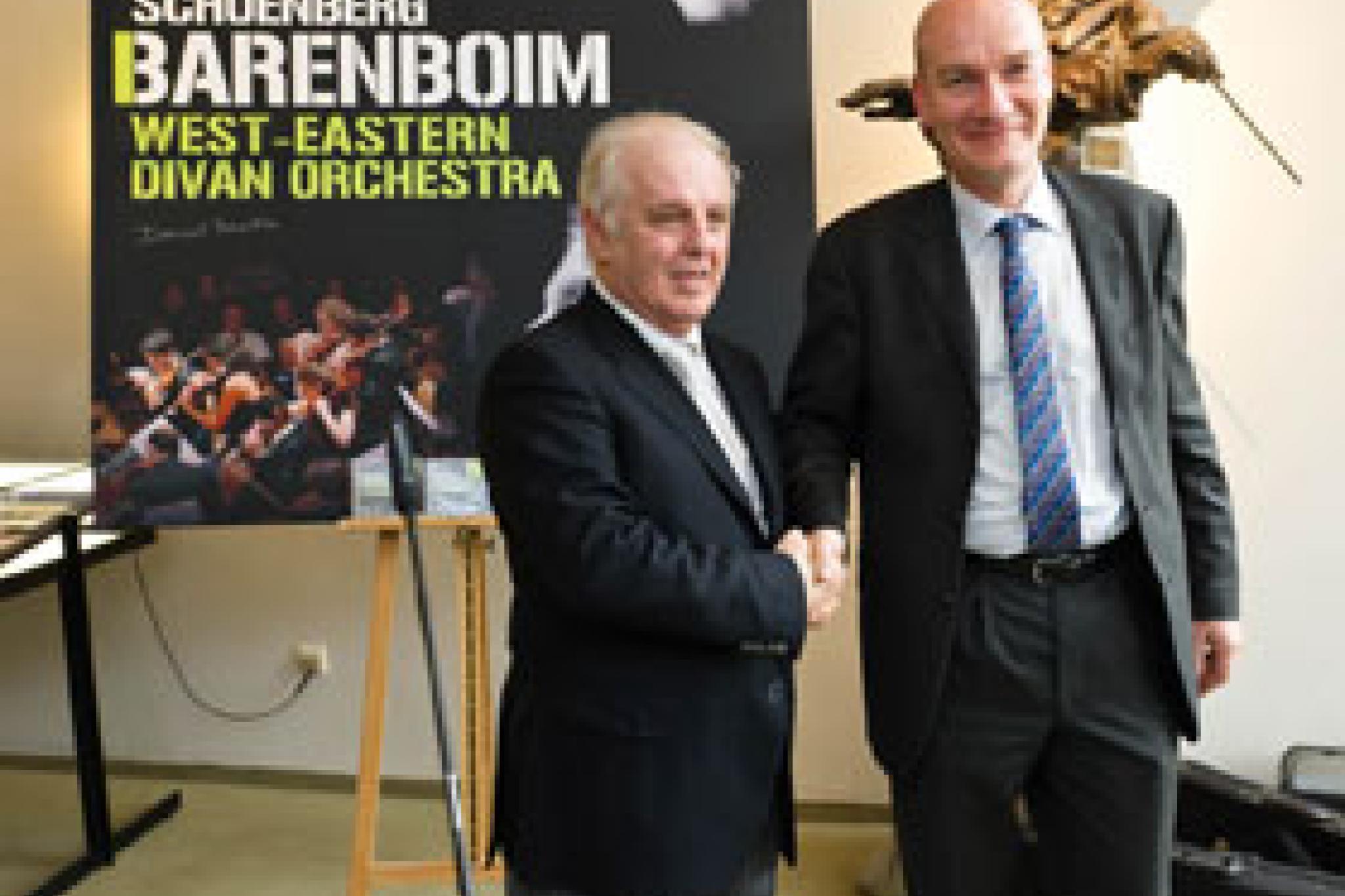 Daniel Barenboim und Paul Moseley © Peter Adamik