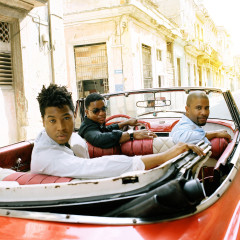 Stefon Harris, David Sánchez & Christian Scott © Devin De Haven