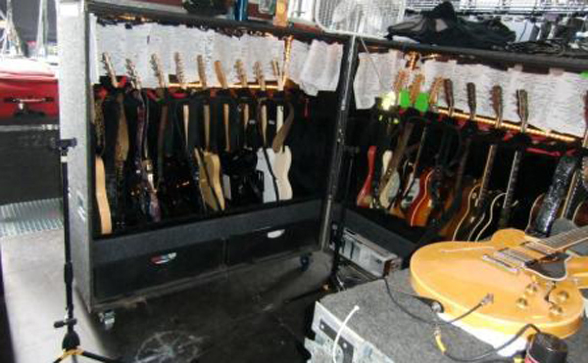 Bon Jovi Tour: Richies Gitarren