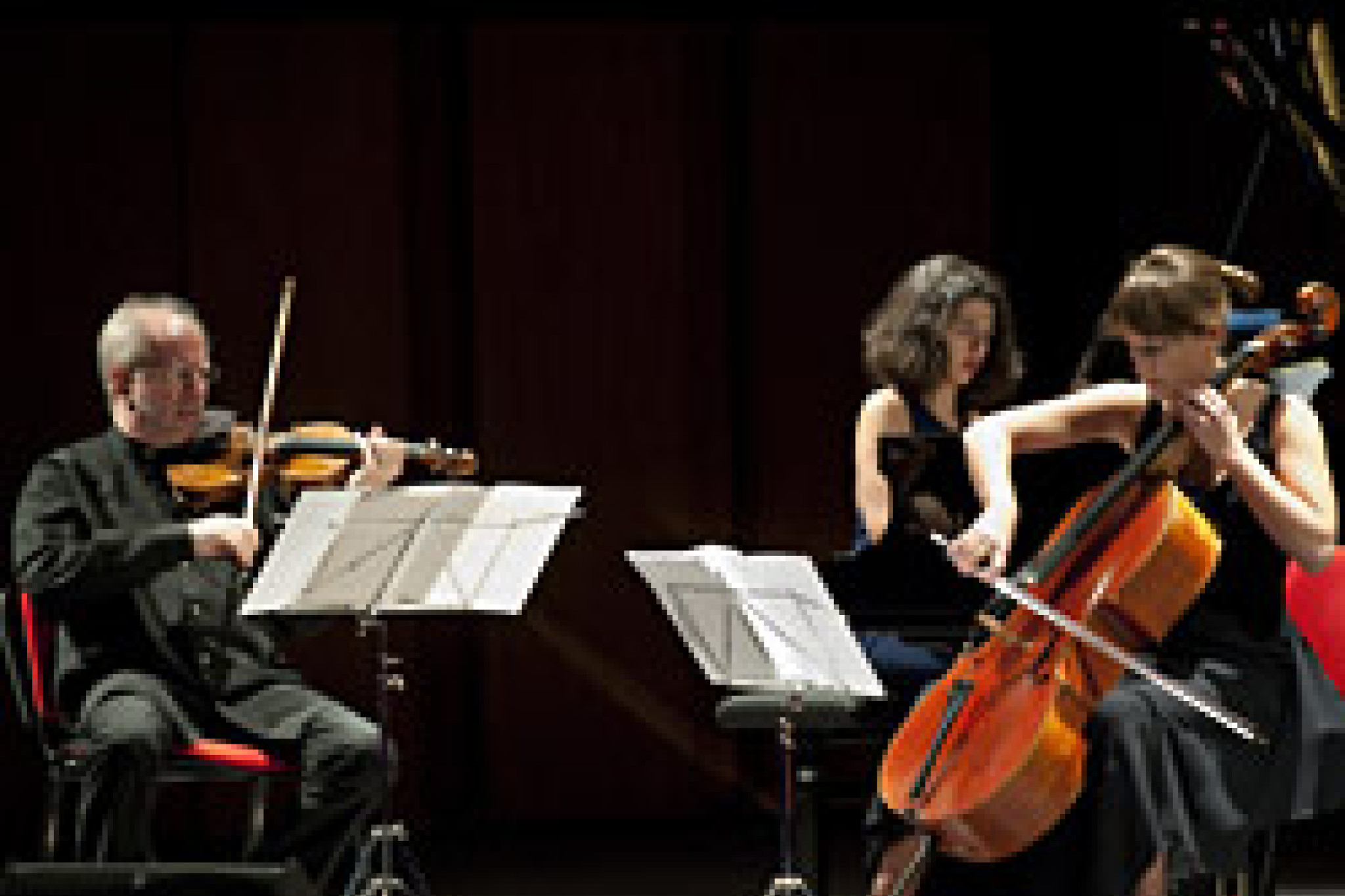 Gidon Kremer, Giedré Dirvanauskaitè und Khatia Buniatishvili © Giacomo Pompanin / ECM