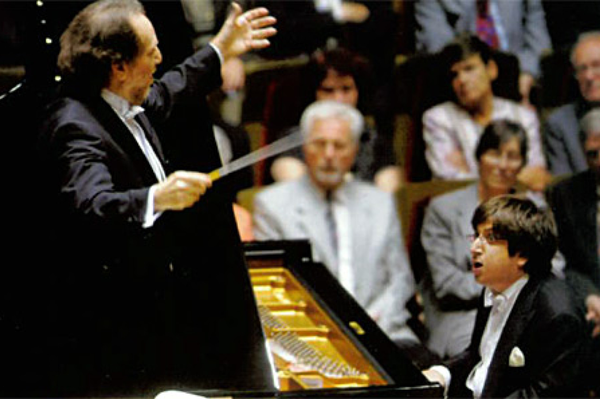 Riccardo Chailly & Ramin Bahrami © Ugo Della Porta / UMG