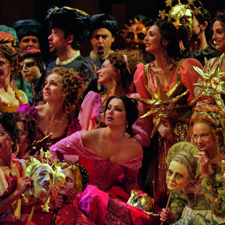 Anna Netrebko (als Juliette) in Roméo et Juliette, 2007