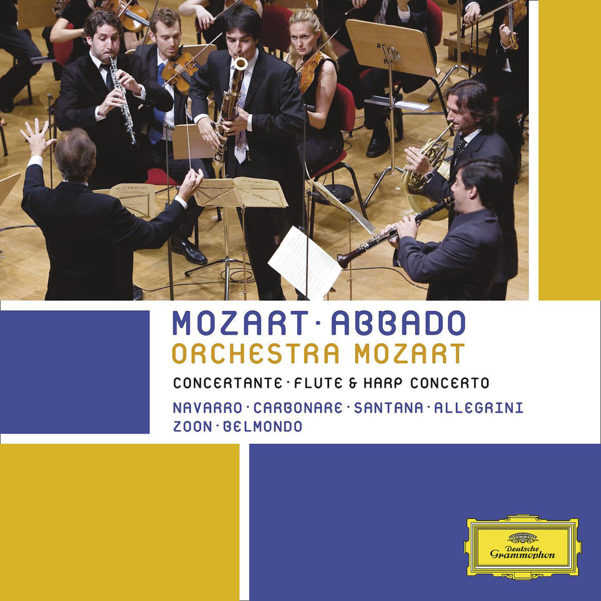 Mozart: Sinfonia concertante & Concerto for flute and harp in C major