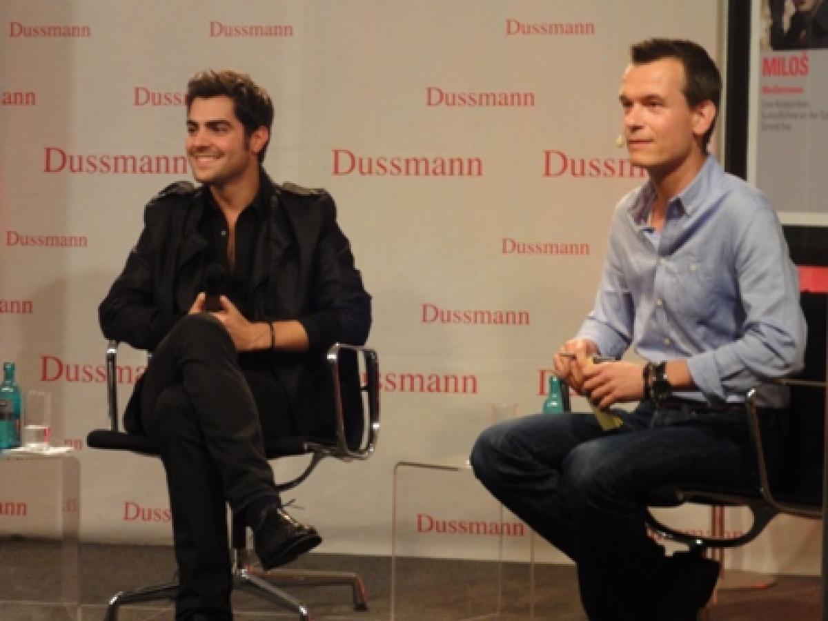Milos bei Dussmann c Dussmann das KulturKaufhaus GmbH