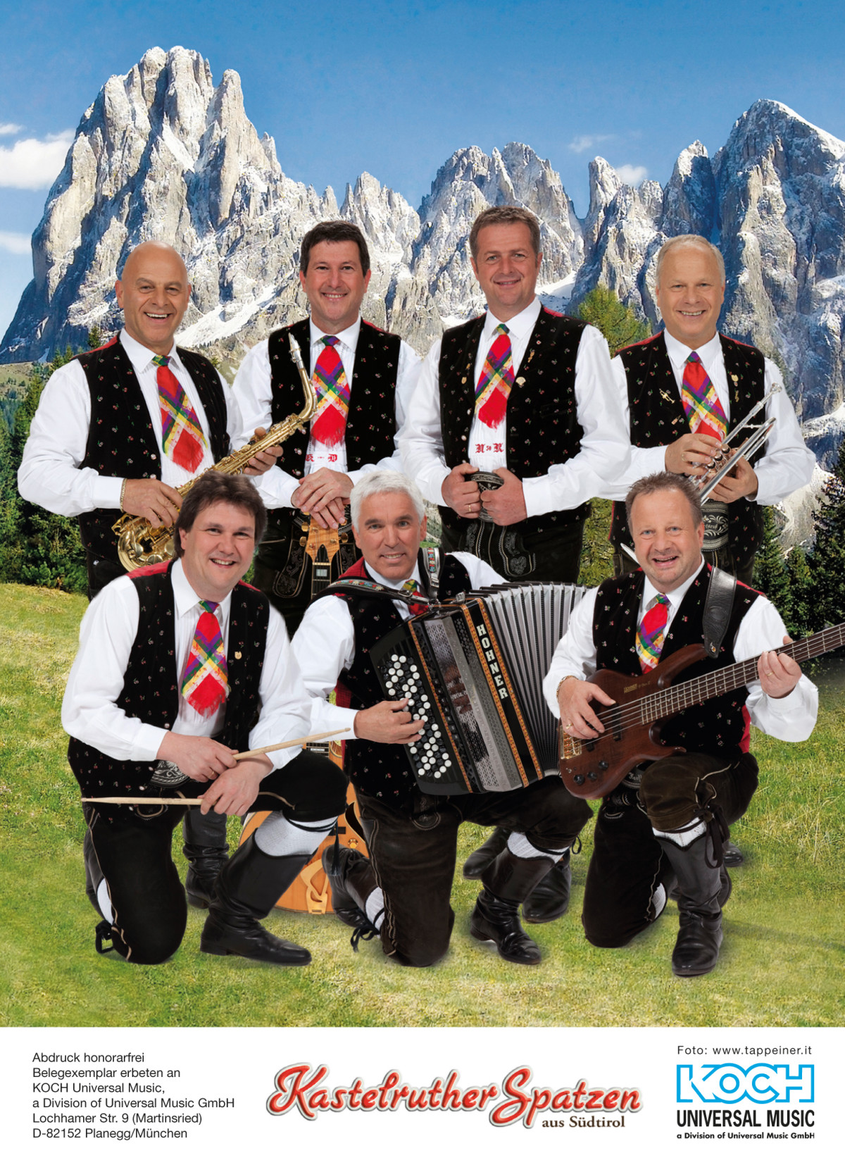 Kastelruther Spatzen_Pressefoto_2011