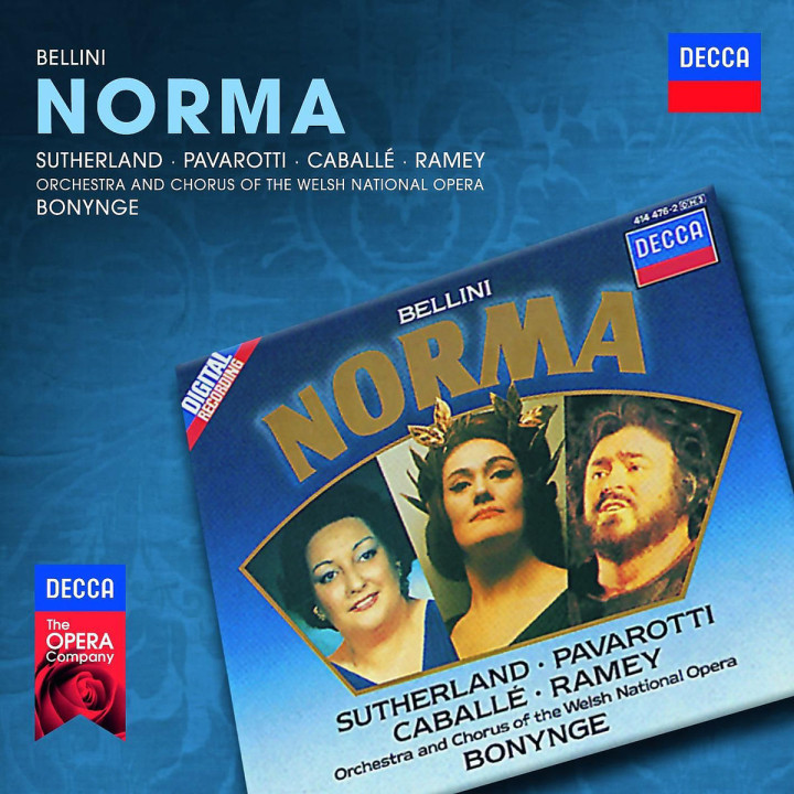 Norma: Sutherland/Caballe/Pavarotti/OWNO/Bonynge/+