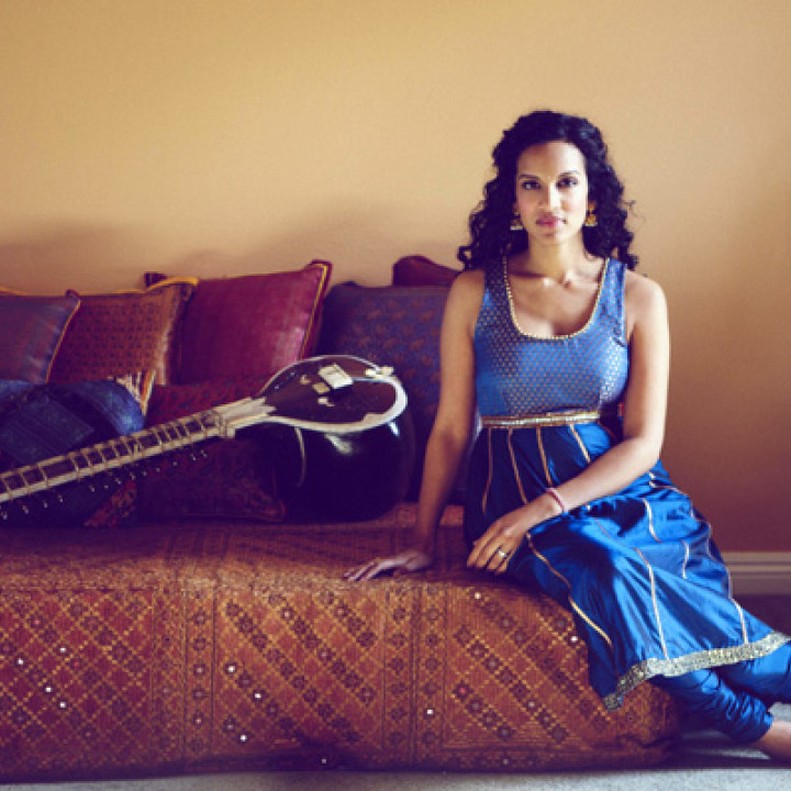 Anoushka Shankar mit Sitar c Harper Smith