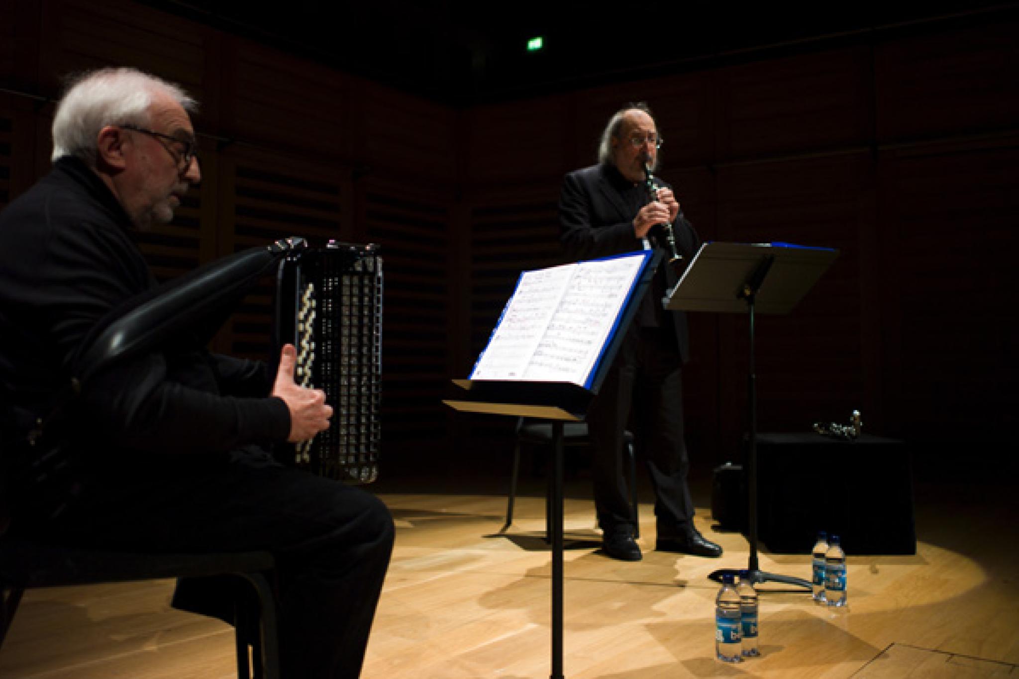 Gianluigi Travesi Gianni Coscia c Chris Tribble / ECM Records