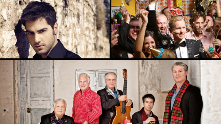 KA TV mit Los Romeros, Milos und Max Raabe