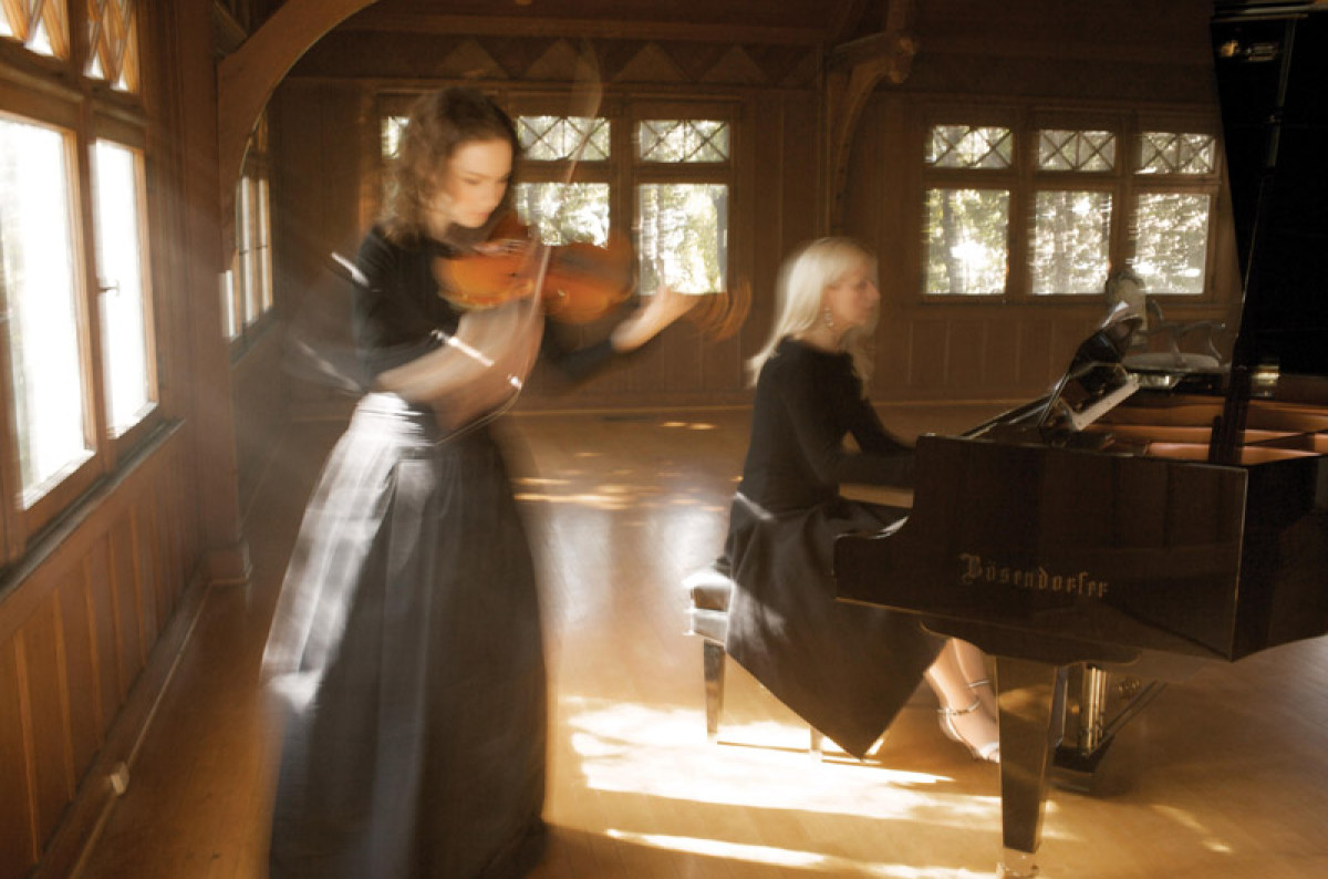 Hilary Hahn Valentina Lisitsa c Sam Jones