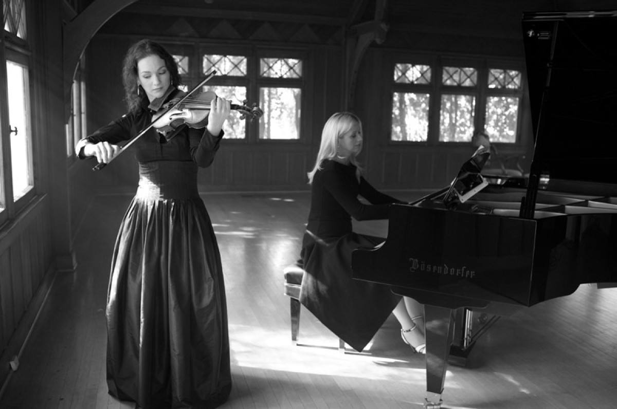 Hilary Hahn Valentina Lisitsa c Sam Jones