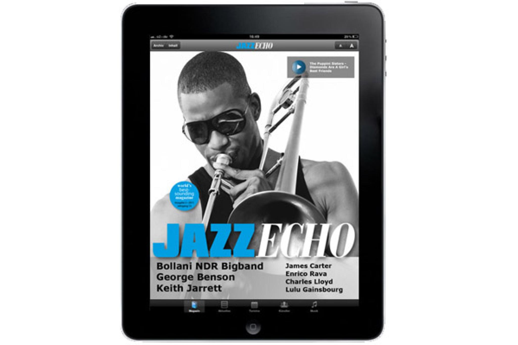 JazzEcho fürs iPad: Das Beste des Jazz zum Jahresabschluss