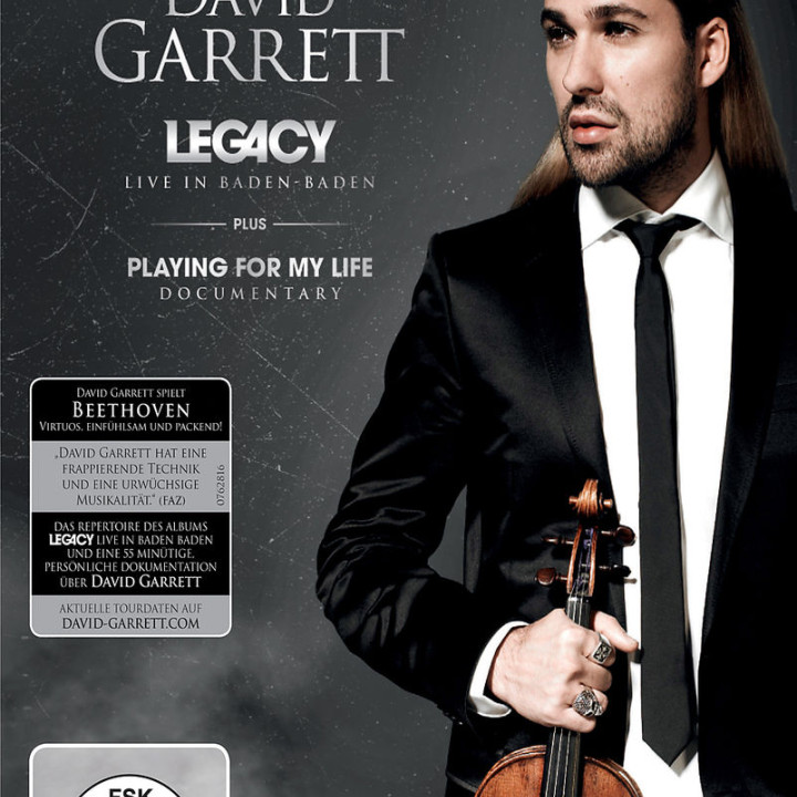 Legacy-Live In Baden Baden (Ltd. Deluxe Edt.): Garrett, David/Marin,Ion/RPO