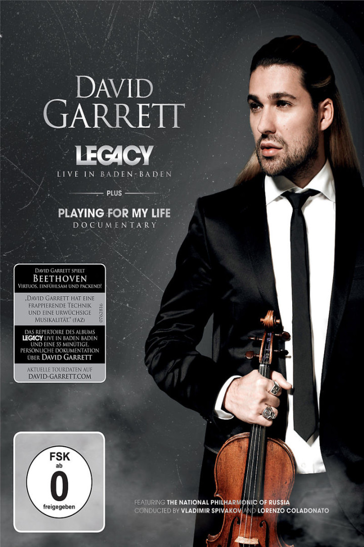 Legacy-Live In Baden Baden (Ltd. Deluxe Edt.): Garrett, David/Marin,Ion/RPO