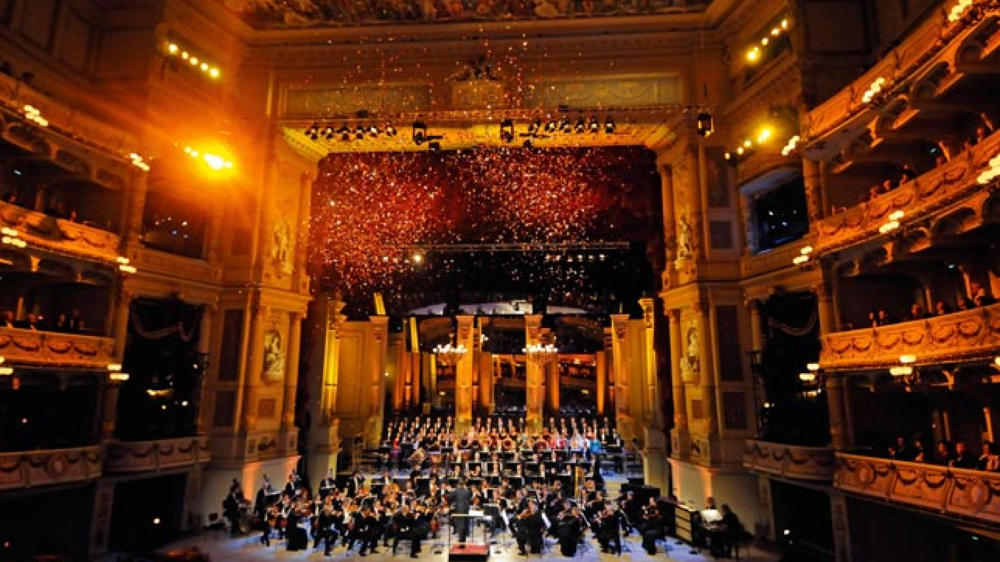 Silvesterkonzert in der Dresdner Semperoper unter der Leitung von Christian Thielemann