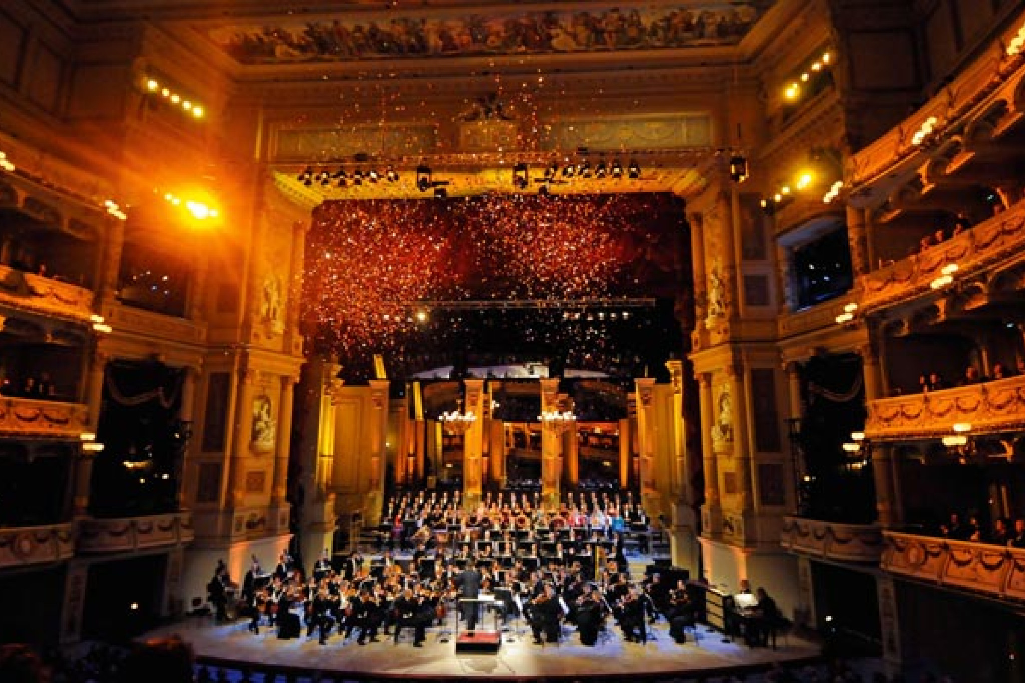 Silvesterkonzert in der Dresdner Semperoper unter der Leitung von Christian Thielemann
