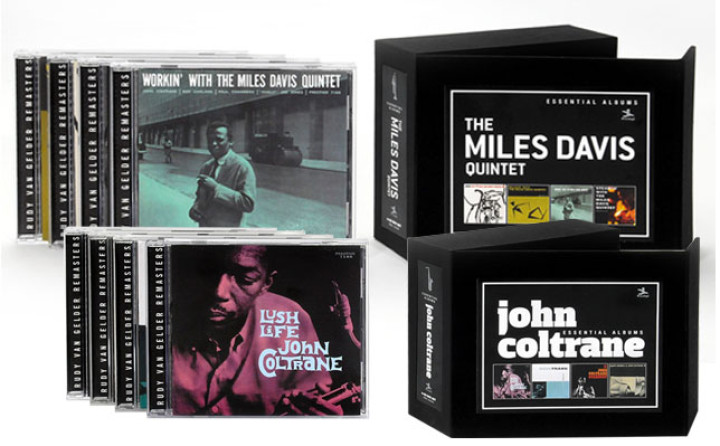 PackShots Miles Davis John Coltrane