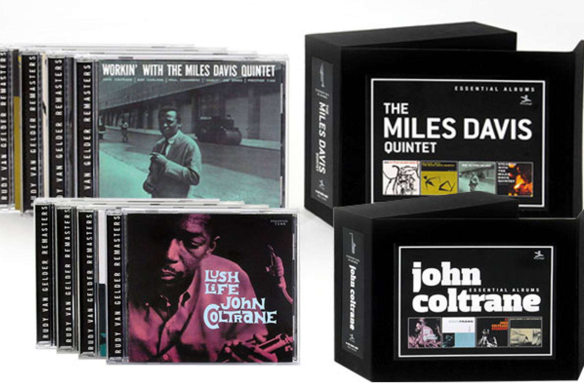 PackShots Miles Davis John Coltrane