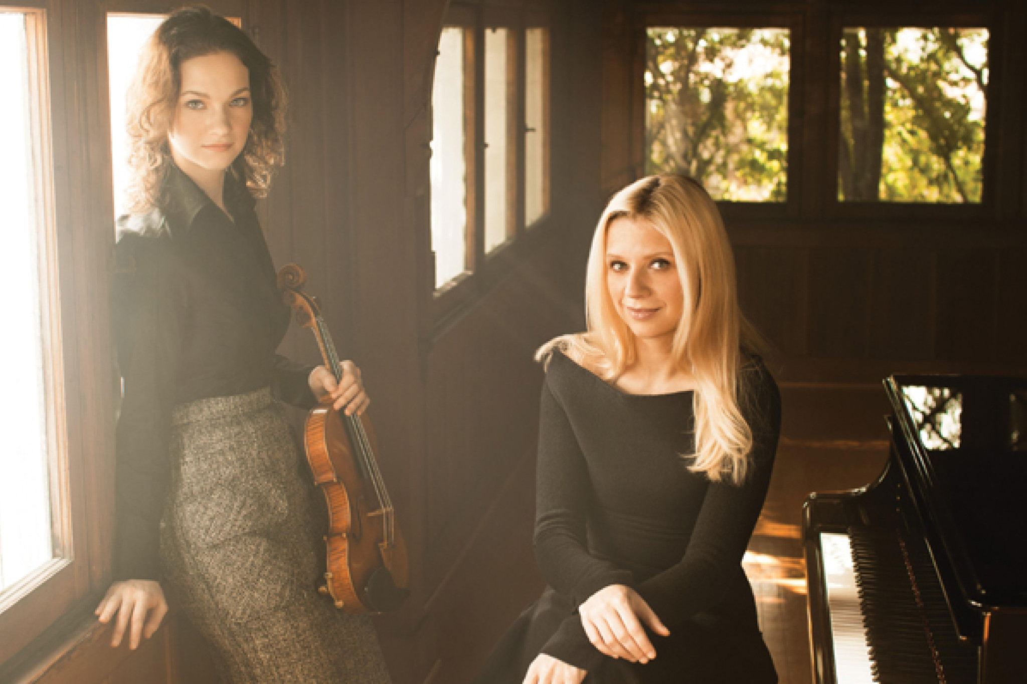 Hilary Hahn und Valentina Lisitsa