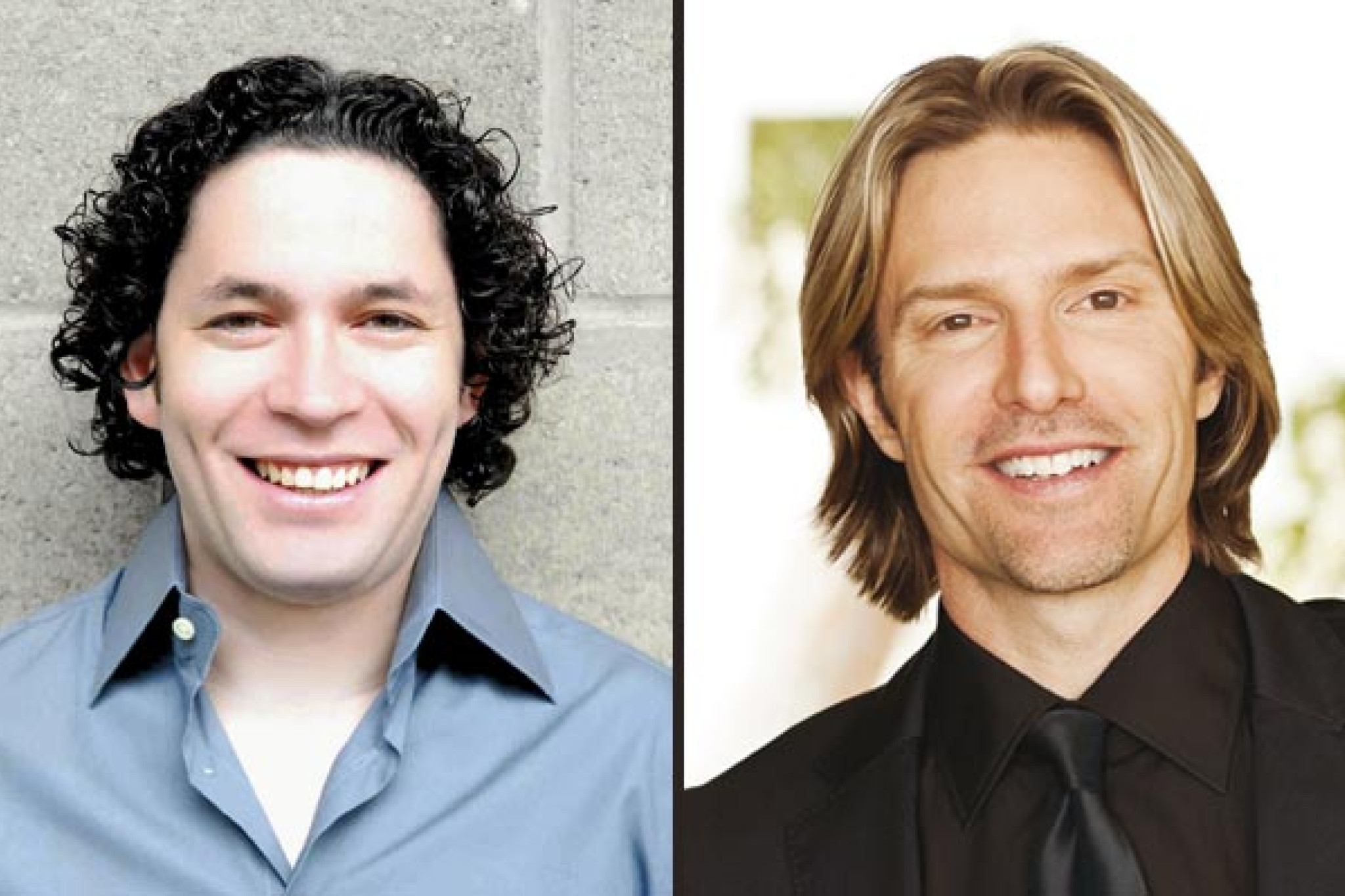 Gustavo Dudamel und Eric Whitacre