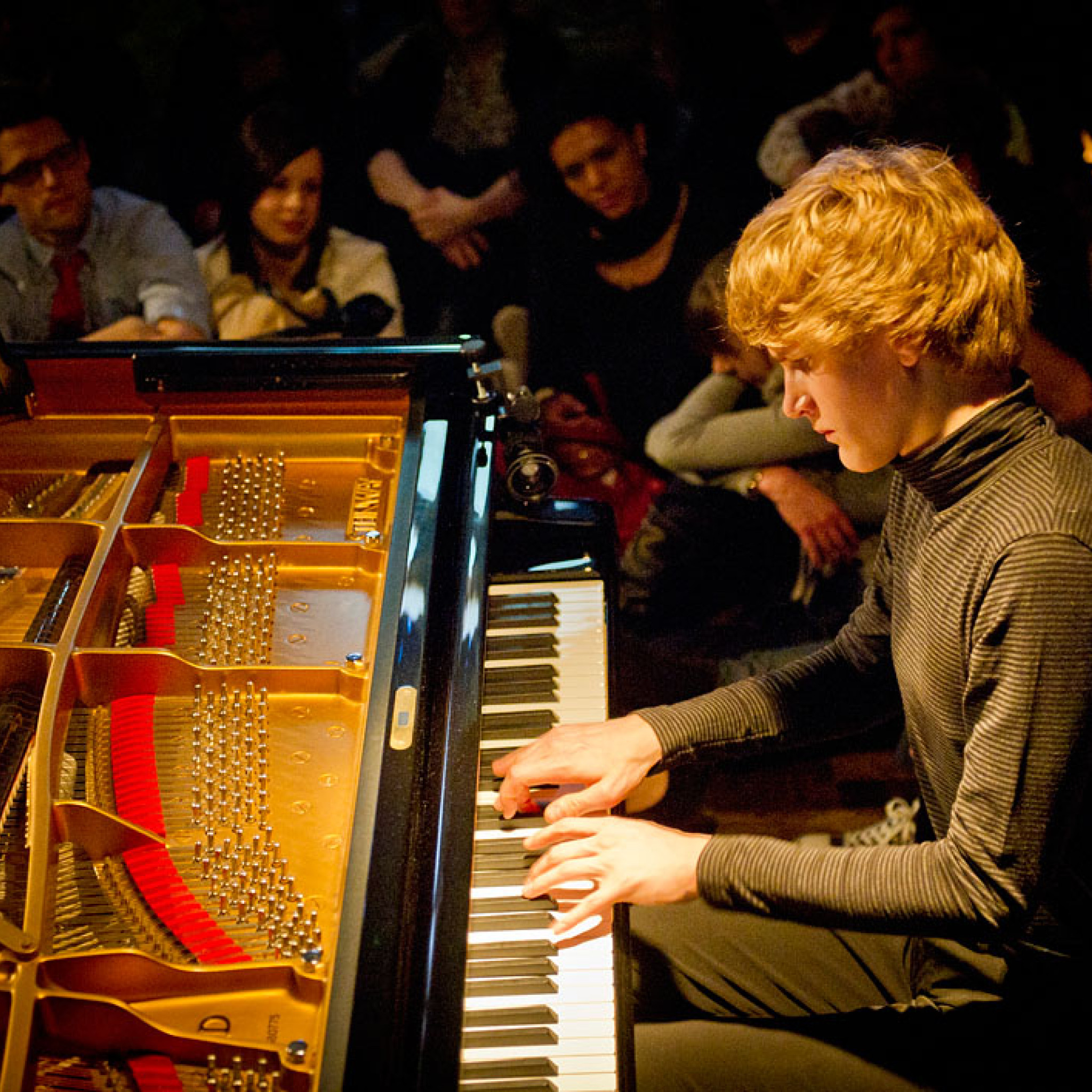Yellow Lounge mit Jan Lisiecki @ Drayton Bar Berlin, 2012, c Stefan Hoederath