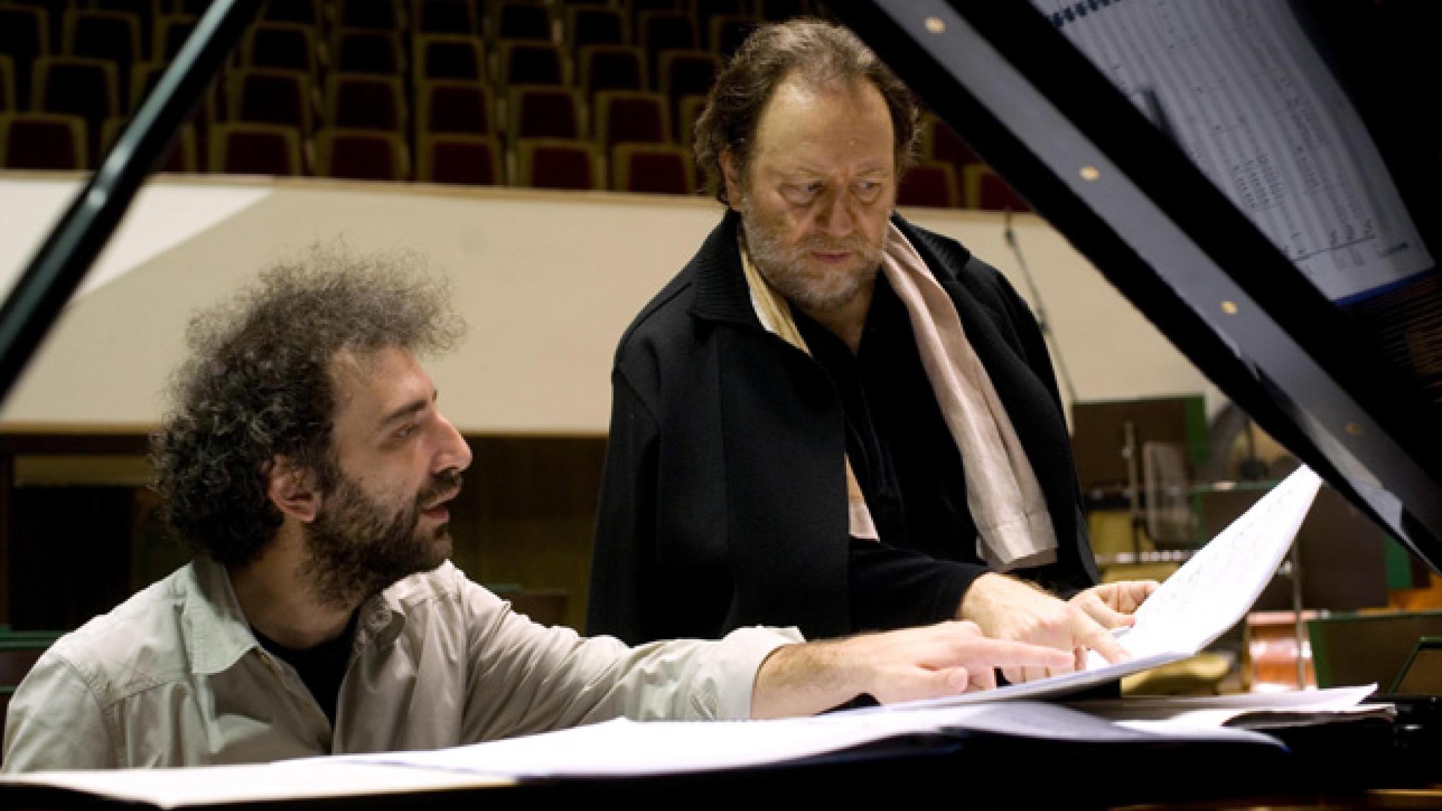 Riccardo Chailly und Stefano Bollani