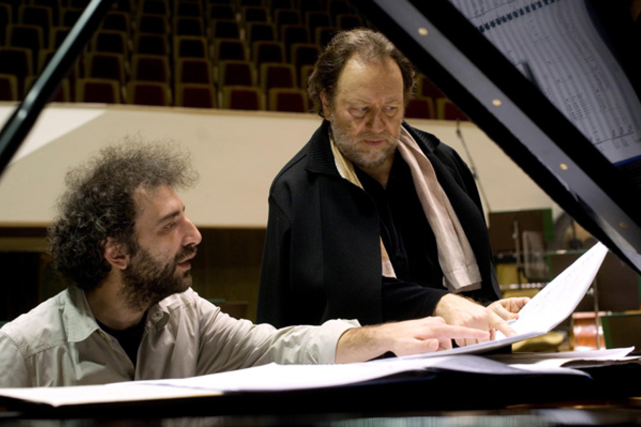 Riccardo Chailly und Stefano Bollani