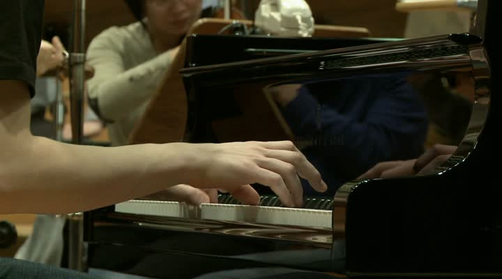Mozart - Impressionen von den Aufnahmen