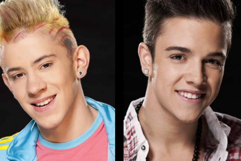 Daniele Negroni und Luca Hänni - Pressefotos Deutschland sucht den Superstar 2012