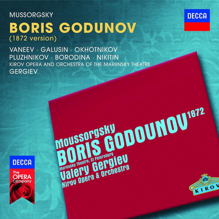Boris Godunov : Vaneev/Galusin/Ohotnikov/Pluzhnikov/Borodina/Nikit
