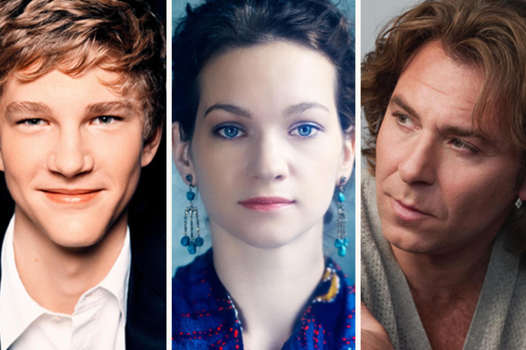Hilary Hahn, Jan Lisiecki, Roberto Alagna