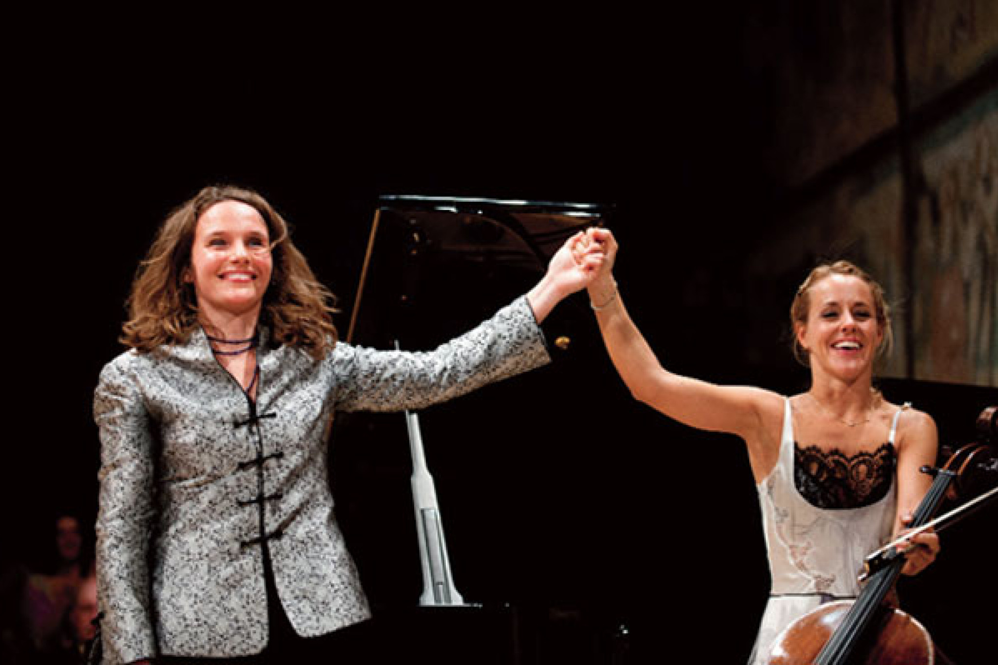 Hélène Grimaud und Sol Gabetta