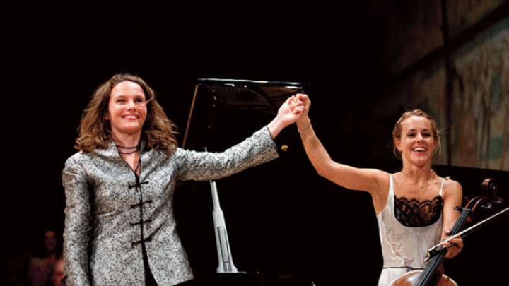 Hélène Grimaud und Sol Gabetta