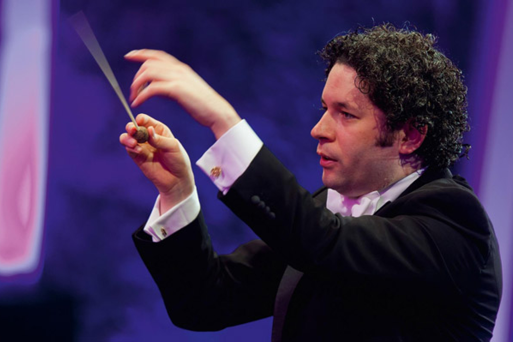 Gustavo Dudamel in Schönbrunn 2012
