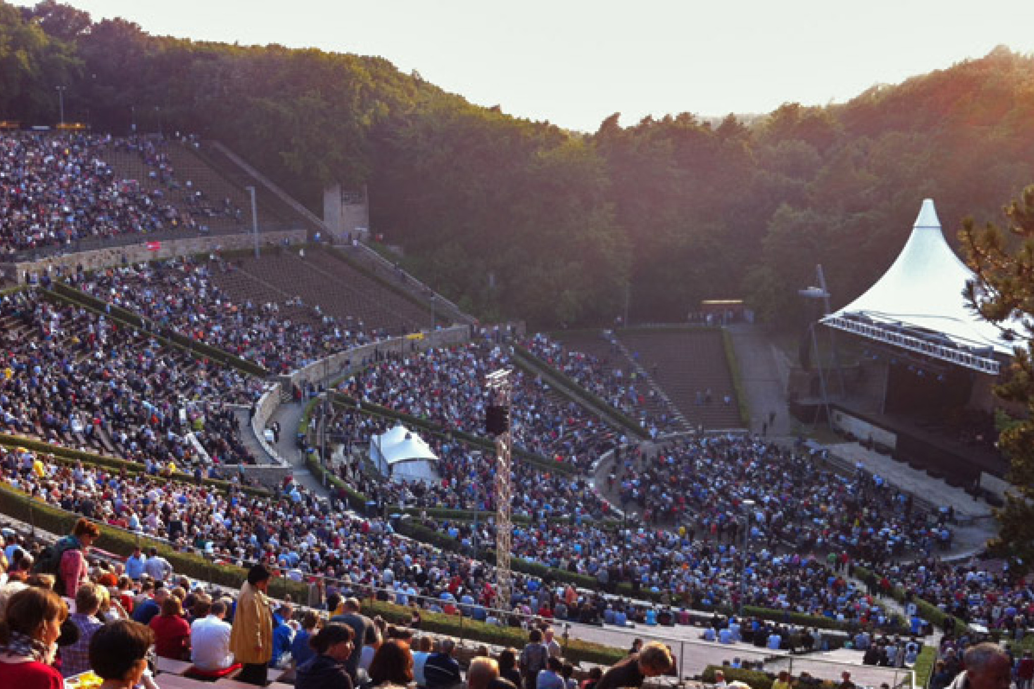 Daniel Barenboim und West-Eastern Divan Orchestra in der Berliner Waldbühne 2012