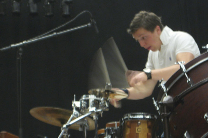 Martin Grubinger am Schlagzeug