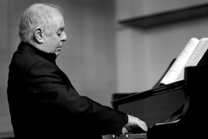 Daniel Barenboim am Klavier